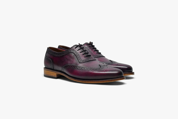 Brown Wingtips Shoes 