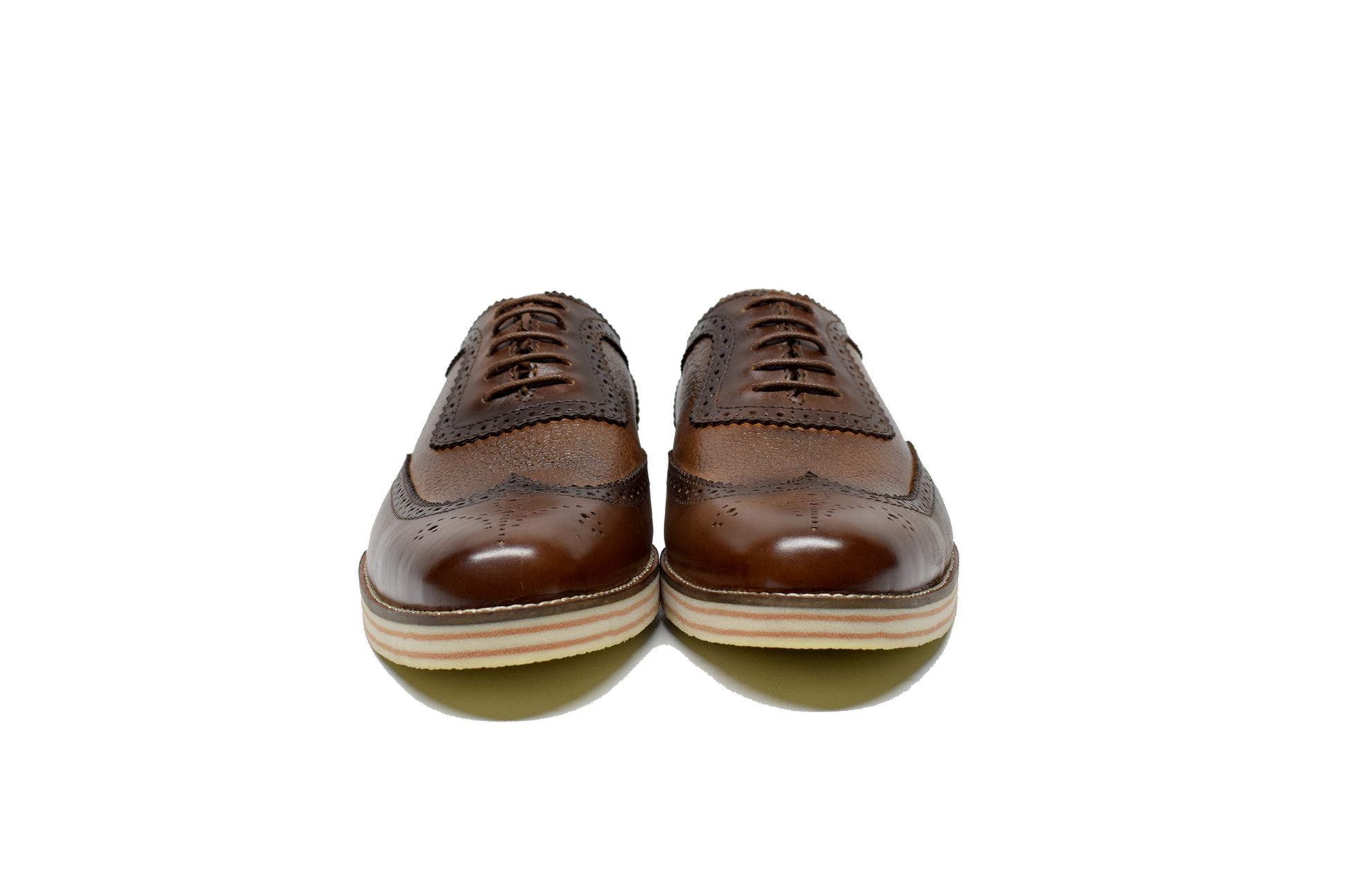 Brown Wingtips Shoes 