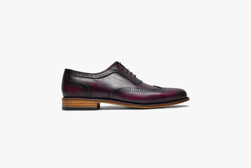 Brown Wingtips Shoes 