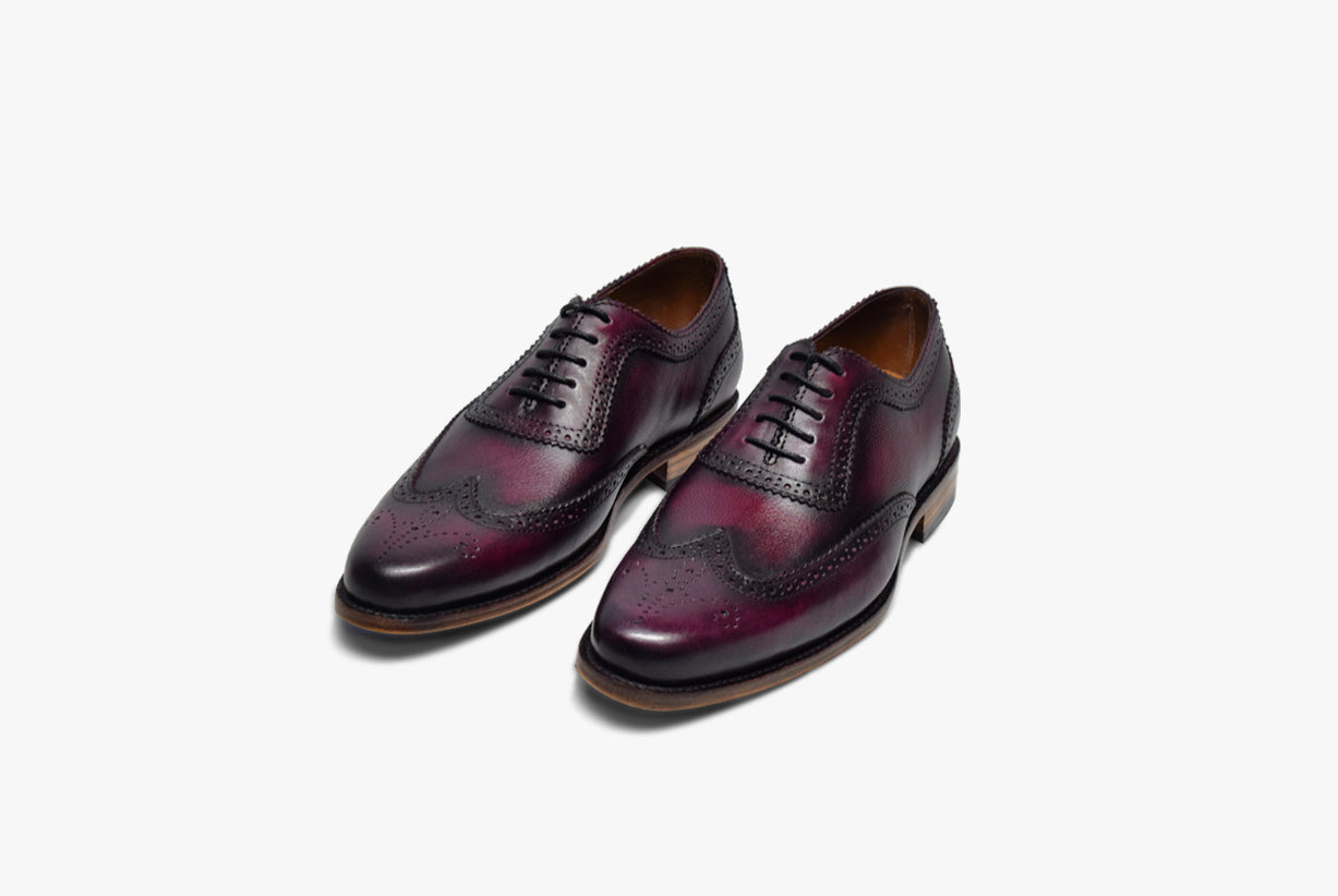 Brown Wingtips Shoes 