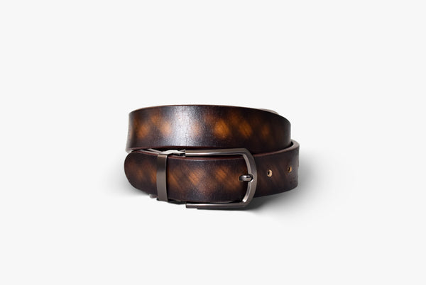 Formal Leather Belt Brown 