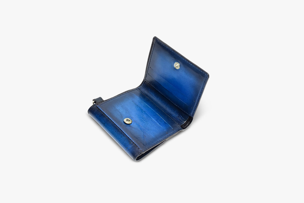Open view of Leather Bostan Wallet