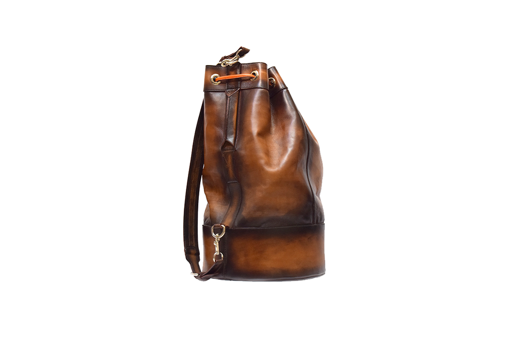 Other view of Leather Bostan Rucksack in brown